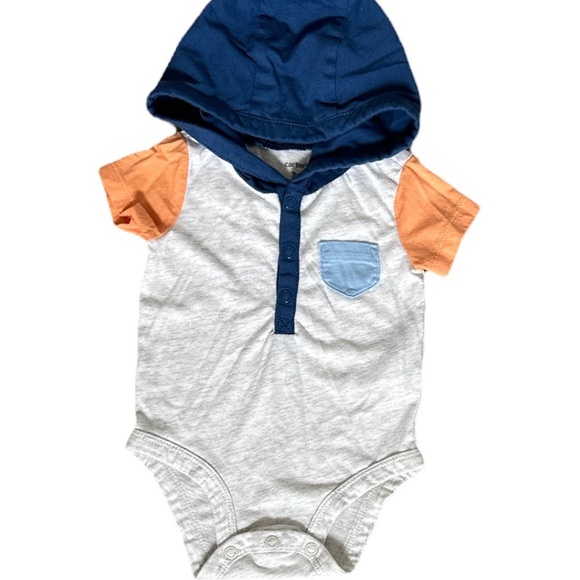 Carter’s Baby Boy 0-3m Modern Clothing Lot - Picture 4 of 9